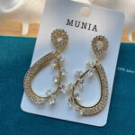 High Quality Diamond Cut earring