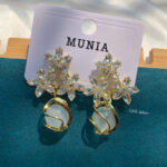 High Quality Diamond Cut earring