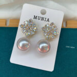 High Quality Diamond Cut earring