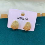 High Quality Diamond Cut earring