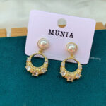 High Quality Diamond Cut earring