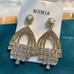 Royal Zircon Elegance Drop Earrings