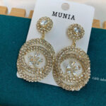 Royal Zircon Elegance Drop Earrings
