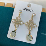 Royal Zircon Elegance Drop Earrings