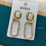 Royal Zircon Elegance Drop Earrings