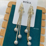 Royal Zircon Elegance Drop Earrings