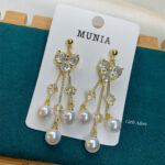 Royal Zircon Elegance Drop Earrings
