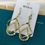 Royal Zircon Elegance Drop Earrings