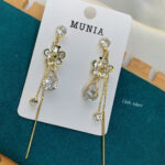 Royal Zircon Elegance Drop Earrings