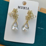 Royal Zircon Elegance Drop Earrings