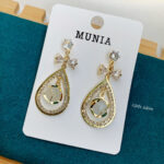 Royal Zircon Elegance Drop Earrings