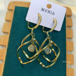 Royal Zircon Elegance Drop Earrings