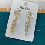 Royal Zircon Elegance Drop Earrings
