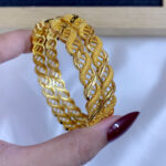 Tiyeba Twisted Luxe Bangles