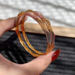 Elegant Gold Plated Bangles