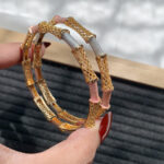 Elegant Gold Plated Bangles