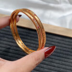 Elegant Gold Plated Bangles