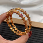 Elegant Gold Plated Bangles