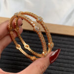 Elegant Gold Plated Bangles