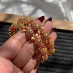 Elegant Gold Plated Bangles