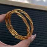 Elegant Gold Palated Bangles