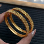 Elegant Gold Palated Bangles