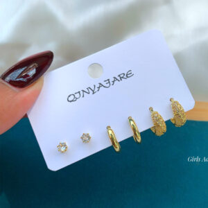 Elegance High Quality  Trio Earring Set