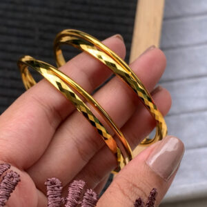 Golden Prism Dual 999 Hallmarked Bangle