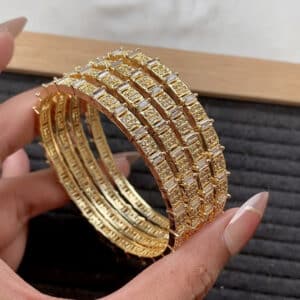Premium Diamond Cut Bangles