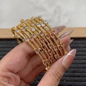 Premium Diamond Cut Bangles