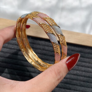 Elegant Gold Plated Bangles