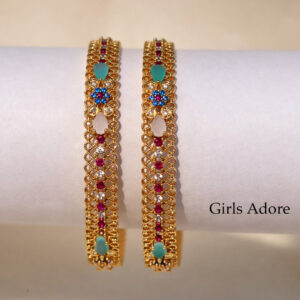 Royal Taiyeeba Gold Bangles