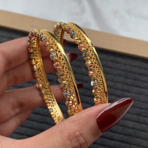 Traditional Taiyeeba Gold Bangles