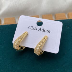 American Diamond Cut  Earrings