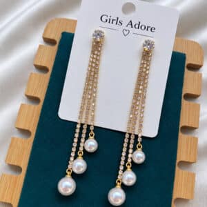 American Diamond Cut Earring