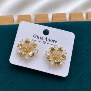 American Diamond Cut Earring