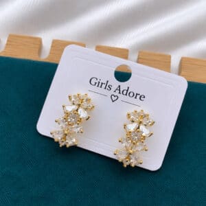 American Diamond Cut Earring