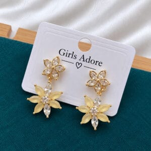 American Diamond Cut Earring