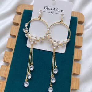 American Diamond Cut Earring