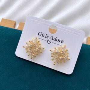 American Diamond Cut Earring