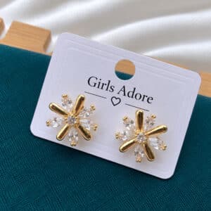 American Diamond Cut Earring