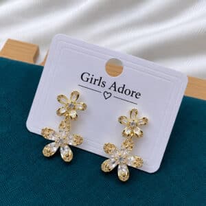 American Diamond Cut Earring
