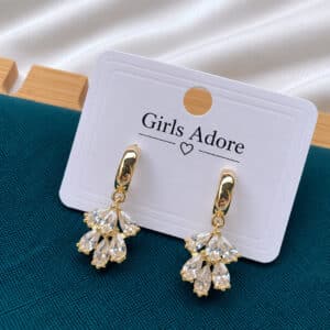 American Diamond Cut Earring