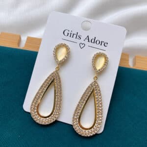 American Diamond Cut Earring