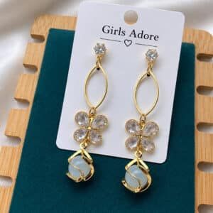 American Diamond Cut Earring