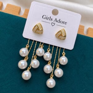 American Diamond Cut Earring