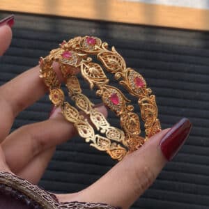 Premium Tayeba Gold Bangles